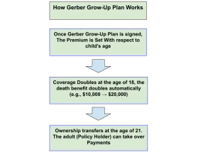 Gerber Grow-Up Plan 